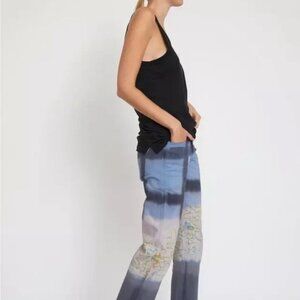 Collina Strada Runway Hand Dyed Straight Leg Jeans Size S